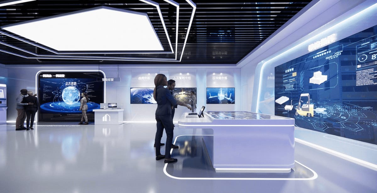 大数据集团数字展厅设计